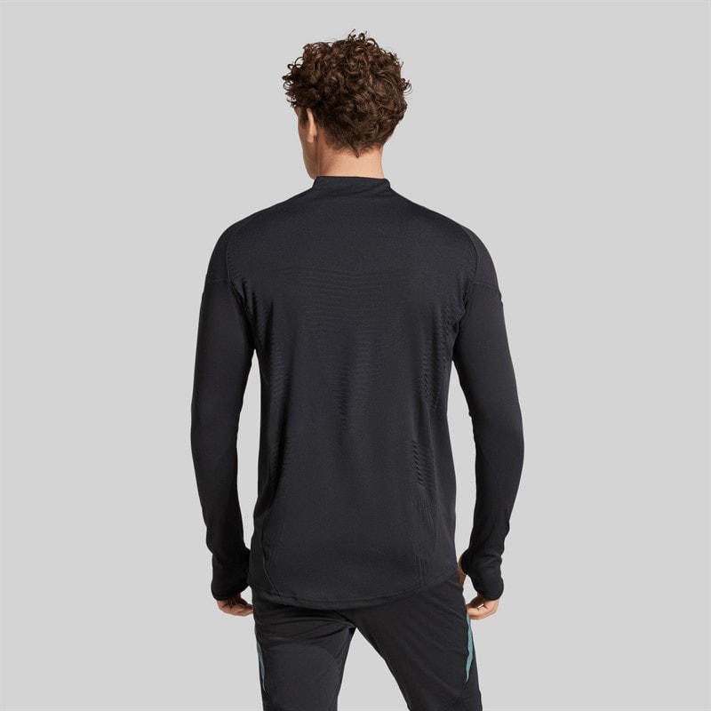 adidas Mens FCB FC Bayern Muenchen Pro Training Top Black - Image 3