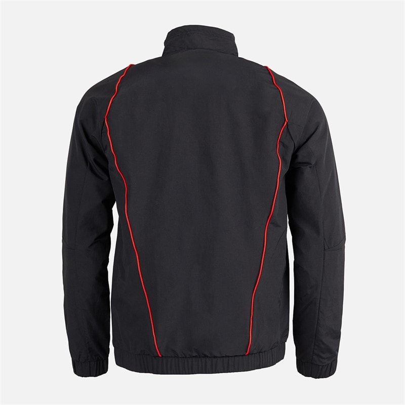 adidas Mens RBFA Belgium Track Jacket Black - Image 2