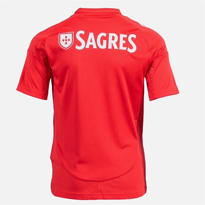 adidas Junior Boys SLB Benfica 24/25 Home Jersey Benfica Red - Image 2