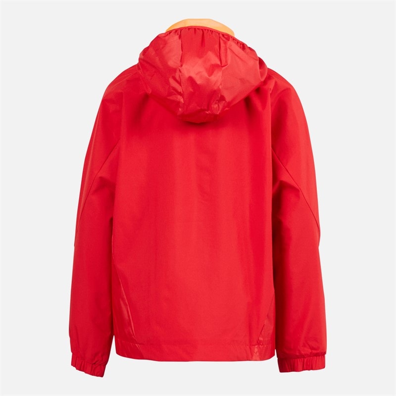 adidas Junior Boys SLB Benfica Allweather Jacket Team Power Red 2 - Image 2