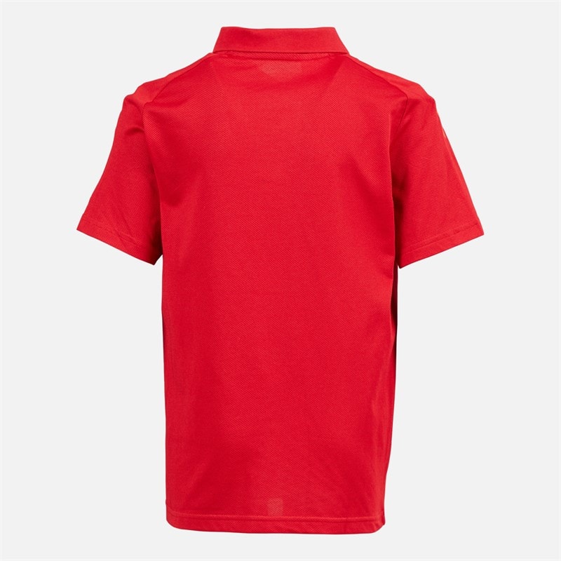 adidas Junior Boys SLB Benfica Polo Team Power Red 2 - Image 2