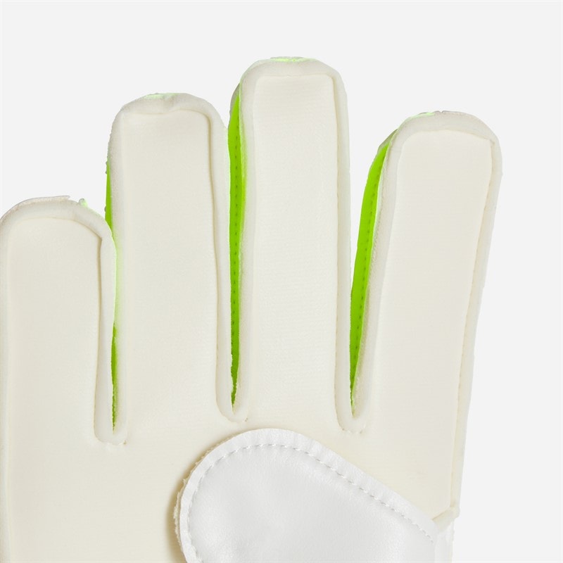 adidas Junior Predator Training Goalkeeper Gloves White/Lucid Lemon/Lucid Pink - Image 3