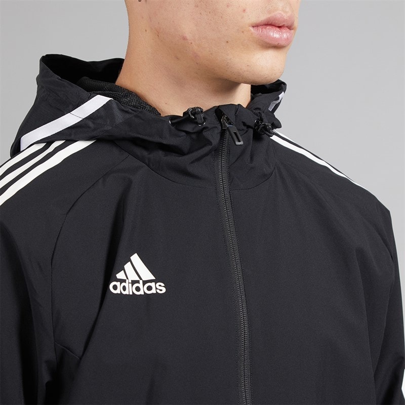 adidas Mens Condivo 22 All Weather Jacket Black - Image 3