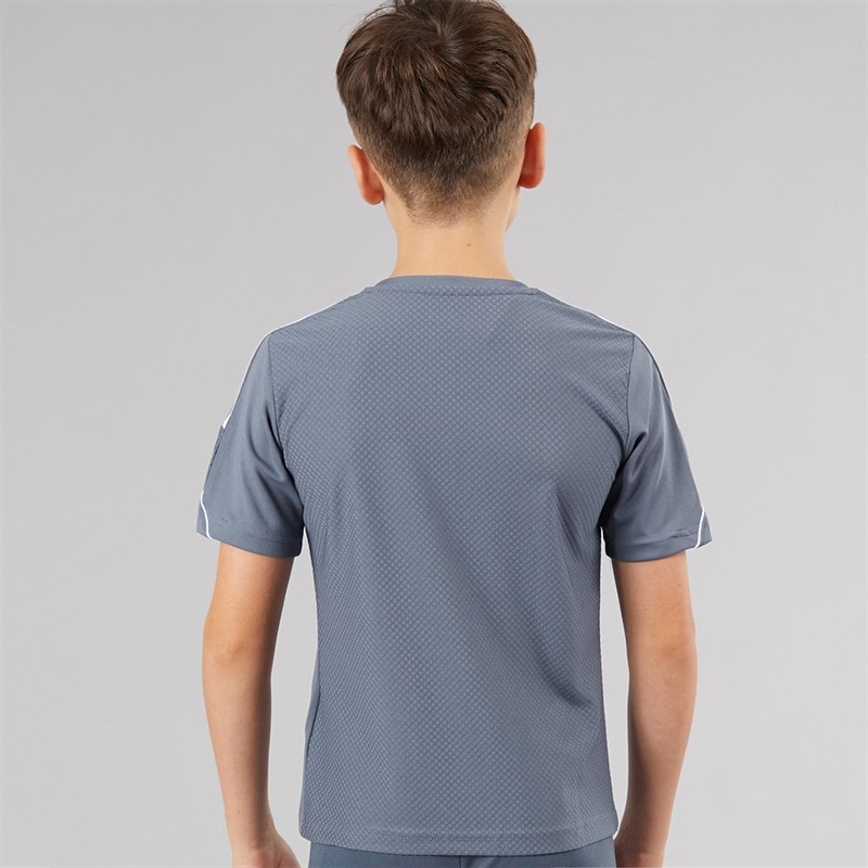 adidas Kids Junior Tiro 23 League T-Shirt Team Onix/White - Image 2