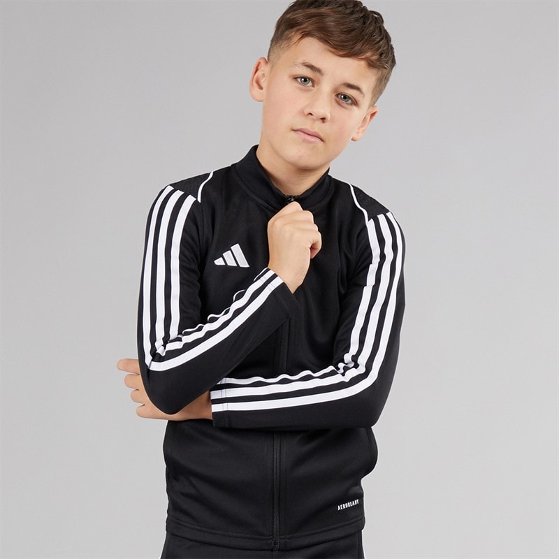 adidas Junior Tiro 23 League Track Jacket Team Black - Image 1