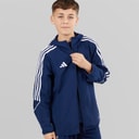 adidas Junior Tiro 23 League Windbreaker Jacket Team Navy Blue