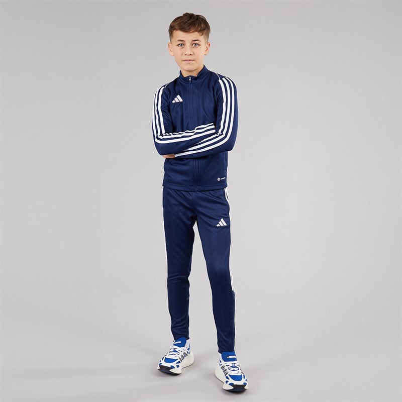 adidas Junior Tiro 23 League Track Jacket Team Navy Blue - Image 4