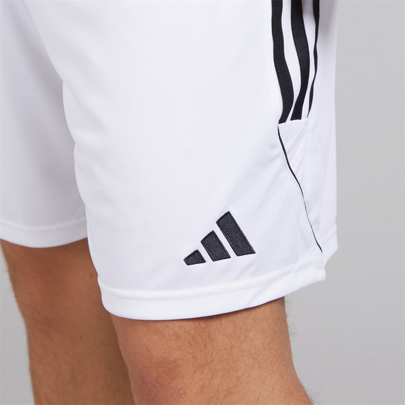 adidas Mens Tiro 23 League Shorts White/Black - Image 3