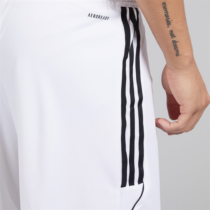 adidas Mens Tiro 23 League Shorts White/Black - Image 5