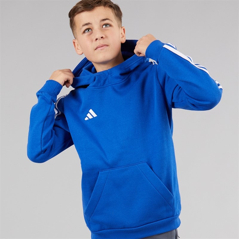 adidas Junior Tiro 23 League Hoodie Team Royal Blue - Image 5