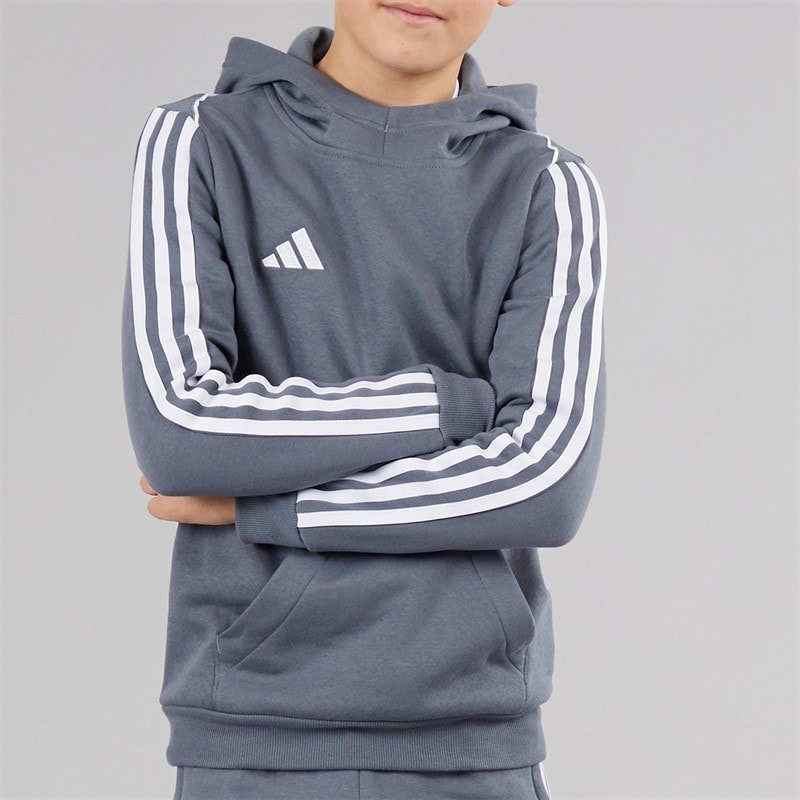 adidas Junior Tiro 23 League Hoodie Team Onix - Image 5