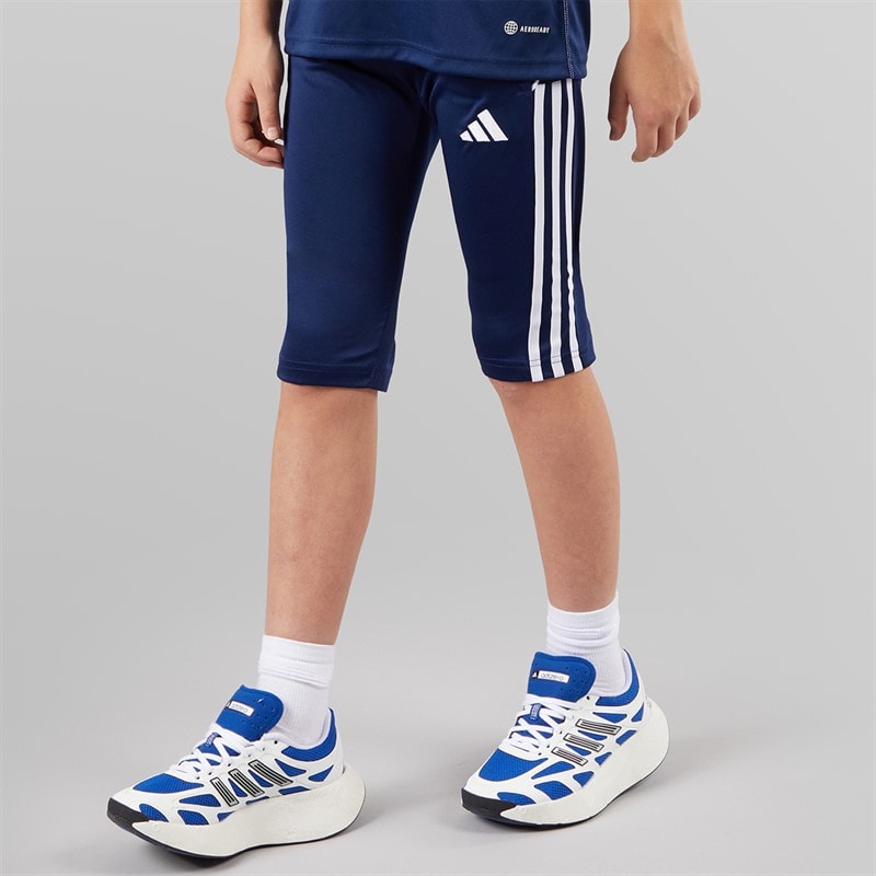 adidas Junior Tiro 23 League 3/4 Length Pants Team Navy Blue - Image 1