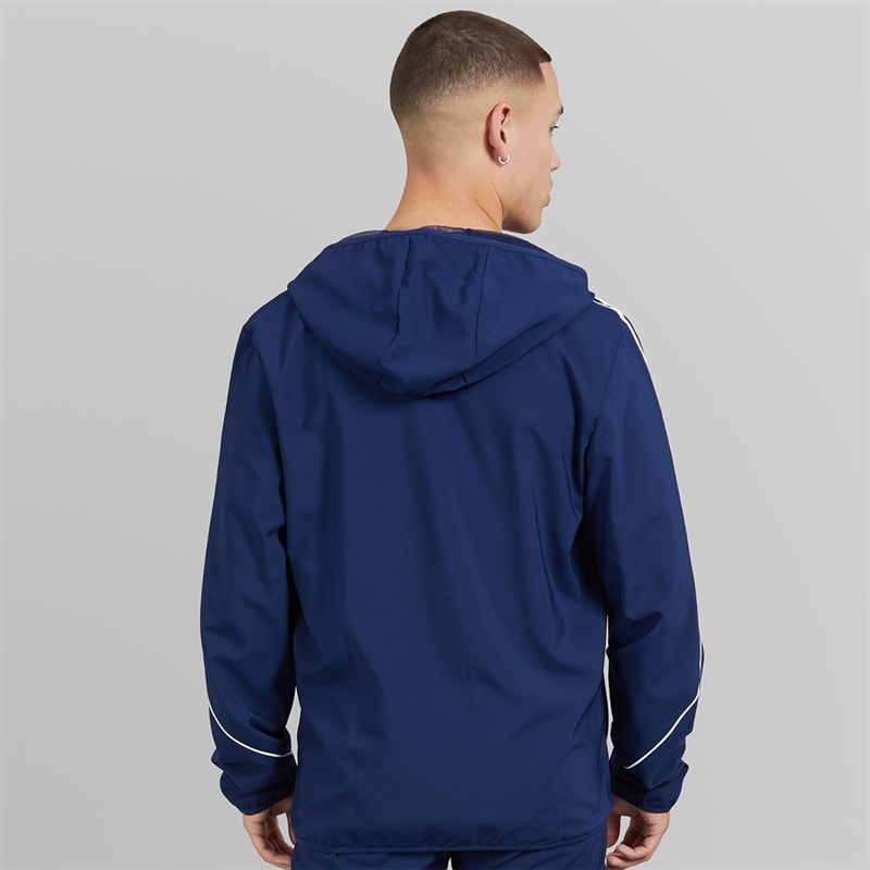 adidas Mens Tiro 23 League Windbreaker Jacket Team Navy Blue - Image 2