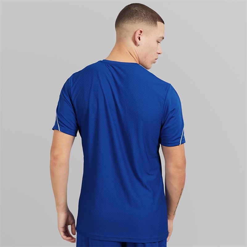 adidas Mens Tiro 23 League T-Shirt Team Royal Blue/White - Image 2