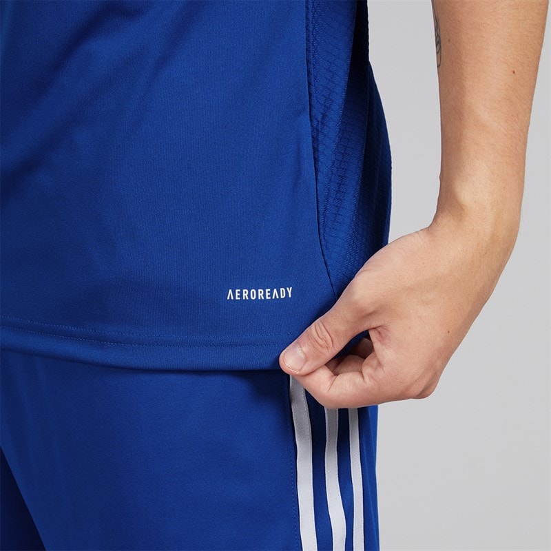 adidas Mens Tiro 23 League T-Shirt Team Royal Blue/White - Image 5