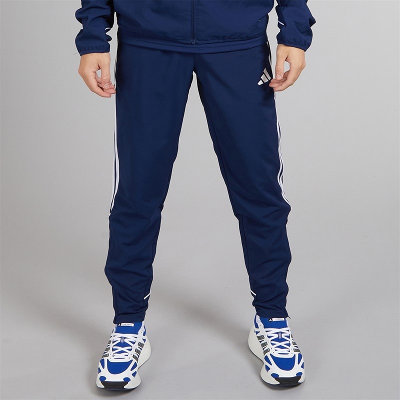 adidas Mens Tiro 23 League Woven Track Pants Team Navy Blue - Image 1