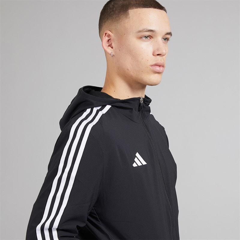 adidas Mens Tiro 23 League Windbreaker Jacket Black - Image 3