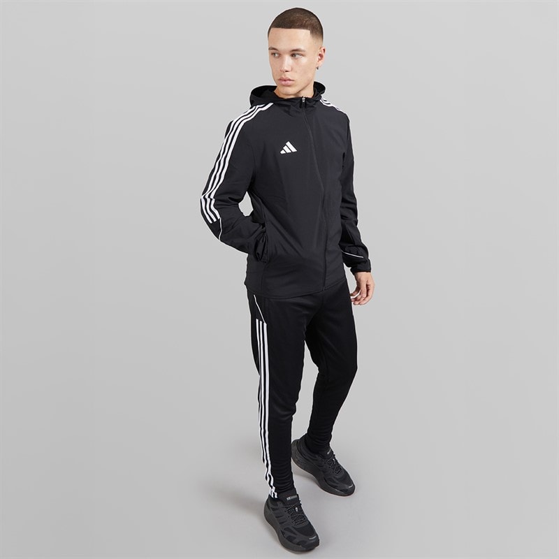 adidas Mens Tiro 23 League Windbreaker Jacket Black - Image 4