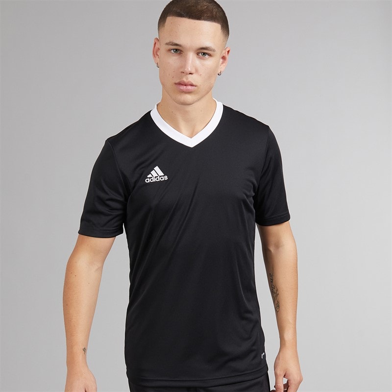 adidas Mens Entrada 22 T-Shirt Black - Image 1