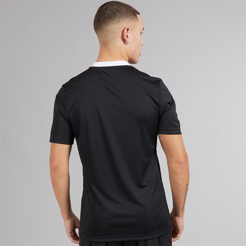 adidas Mens Entrada 22 T-Shirt Black - Image 2