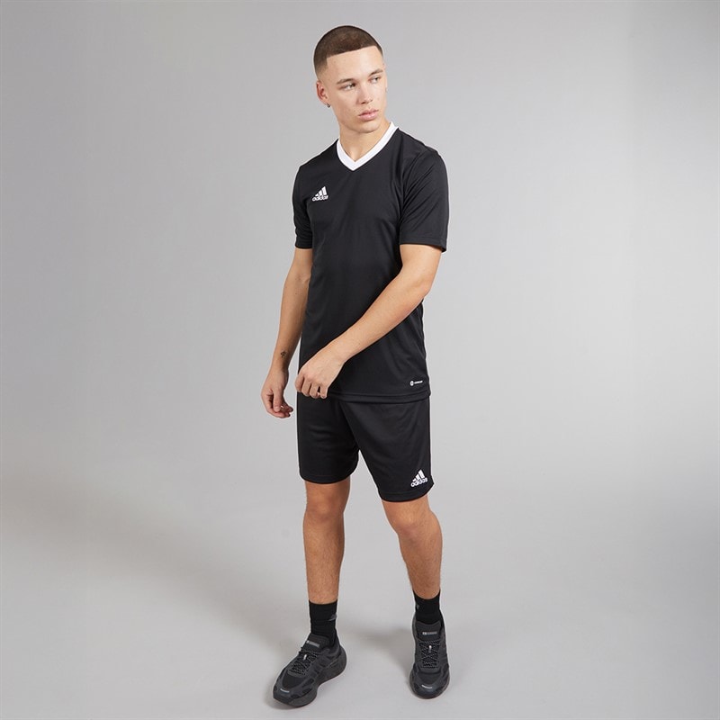 adidas Mens Entrada 22 T-Shirt Black - Image 4