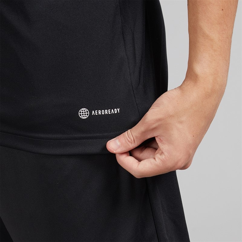 adidas Mens Entrada 22 T-Shirt Black - Image 5