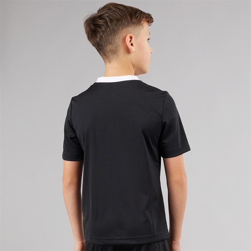 adidas Kids Entrada 22 T-Shirt Black - Image 2