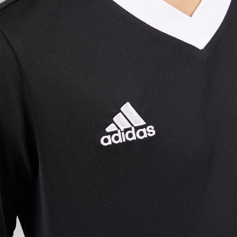 adidas Kids Entrada 22 T-Shirt Black - Image 3