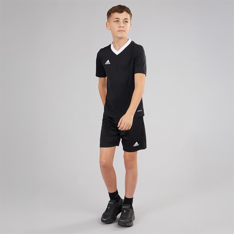adidas Kids Entrada 22 T-Shirt Black - Image 4
