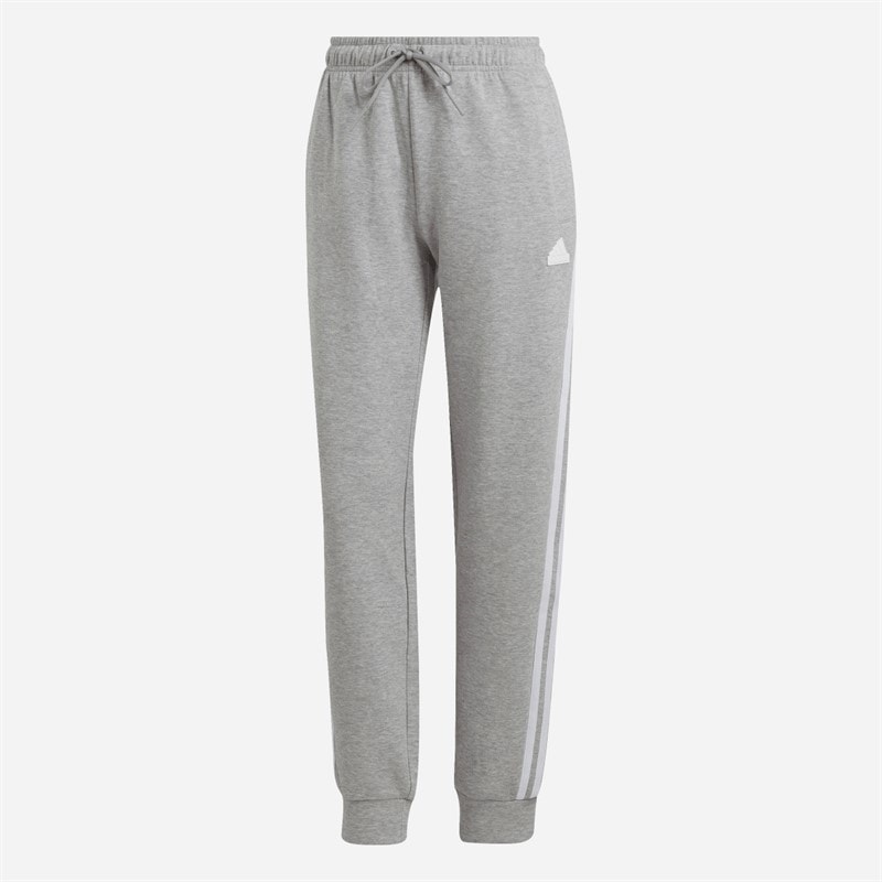 adidas Womens Future Icons 3-Stripes Joggers Medium Grey Heather - Image 1