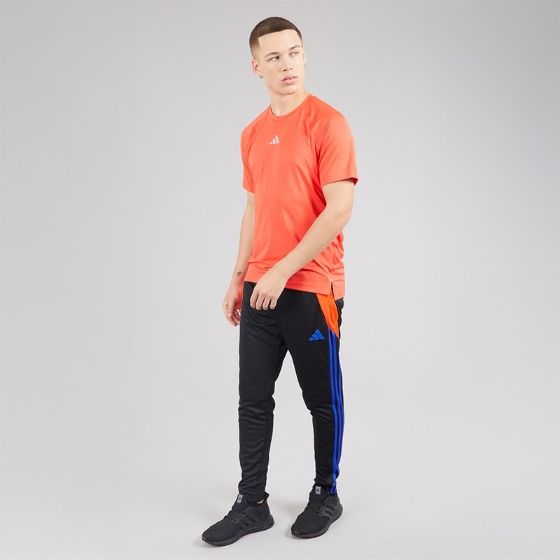 adidas Mens Tiro 24 Track Pants Black/Solar Red/Lucid Blue - Image 4