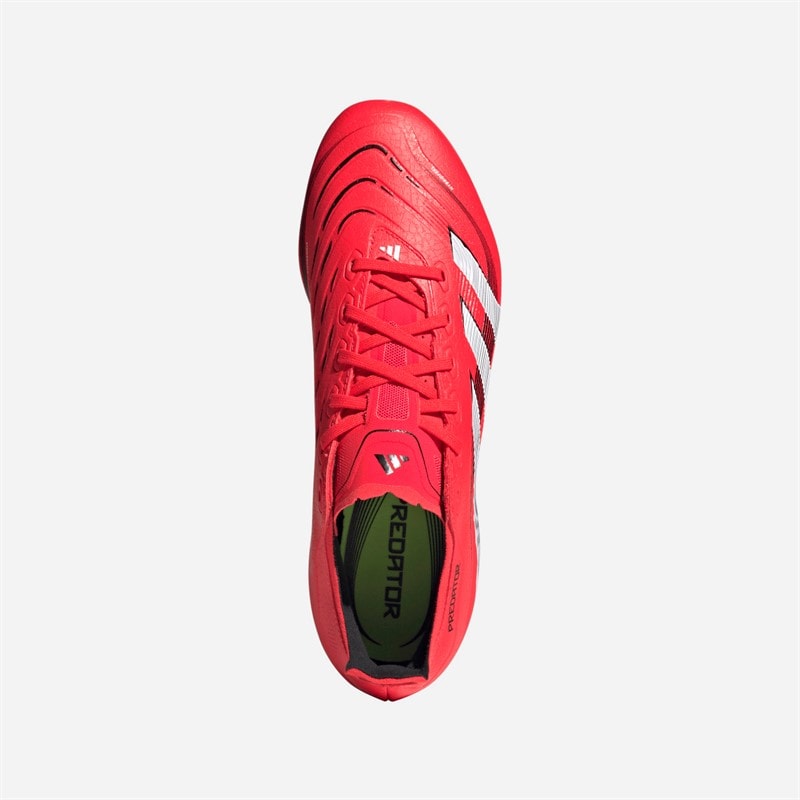 adidas Mens Predator League FG/MG Firm/Multi Ground Football Boots Lucid Red/Cloud White/Core Black - Image 4