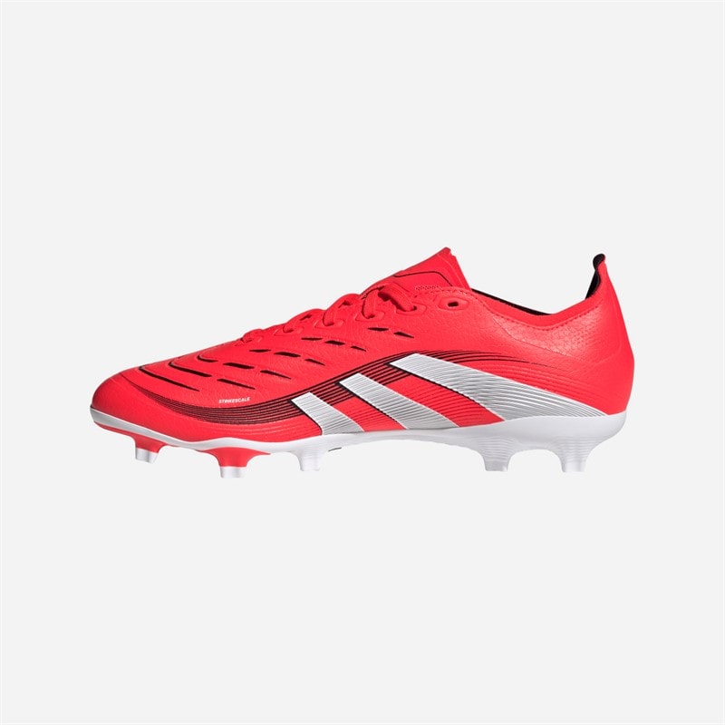 adidas Mens Predator League FG/MG Firm/Multi Ground Football Boots Lucid Red/Cloud White/Core Black - Image 5