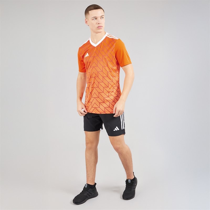 adidas Mens Team Icon 23 T-Shirt Team Orange - Image 4