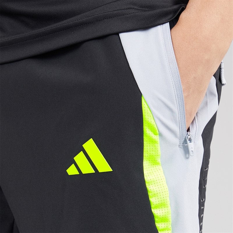 adidas Mens Tech Apparel Colorblock Training Shorts Black - Image 3