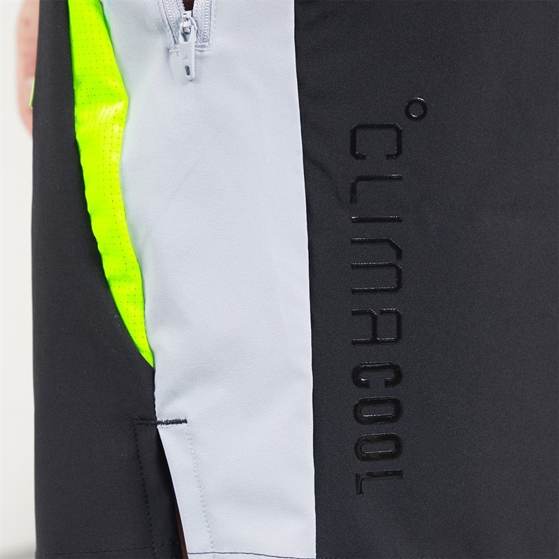 adidas Mens Tech Apparel Colorblock Training Shorts Black - Image 5