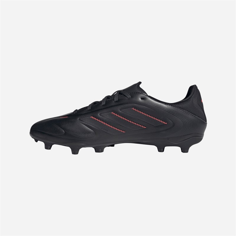 adidas Mens Copa Pure 3 League FG/MG Firm/Multi Ground Football Boots Core Black/Carbon/Lucid Red - Image 5