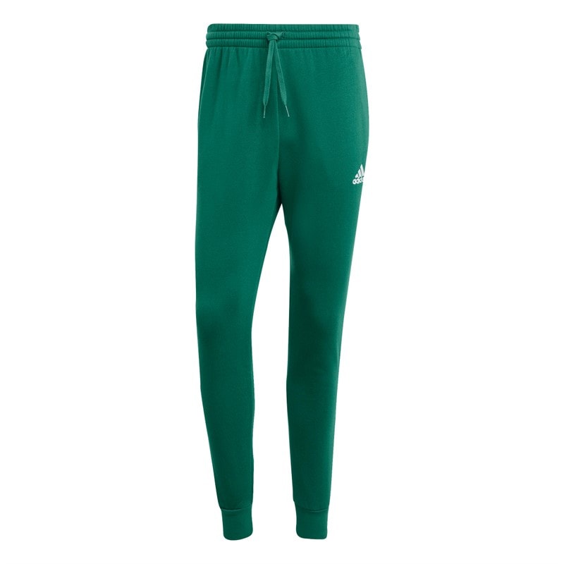 adidas Mens Essentials Fleece Tapered Joggers Collegiate Green