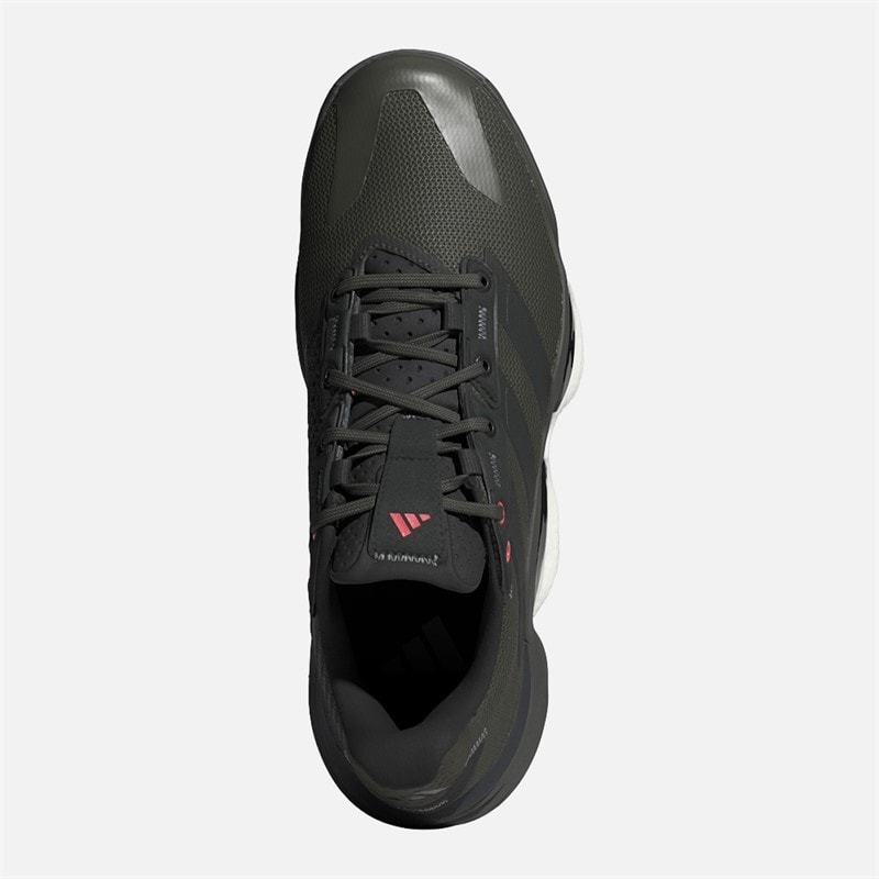 adidas Mens Stabil 16 Court Trainers Shadow Olive/Core Black/Grey Six - Image 4