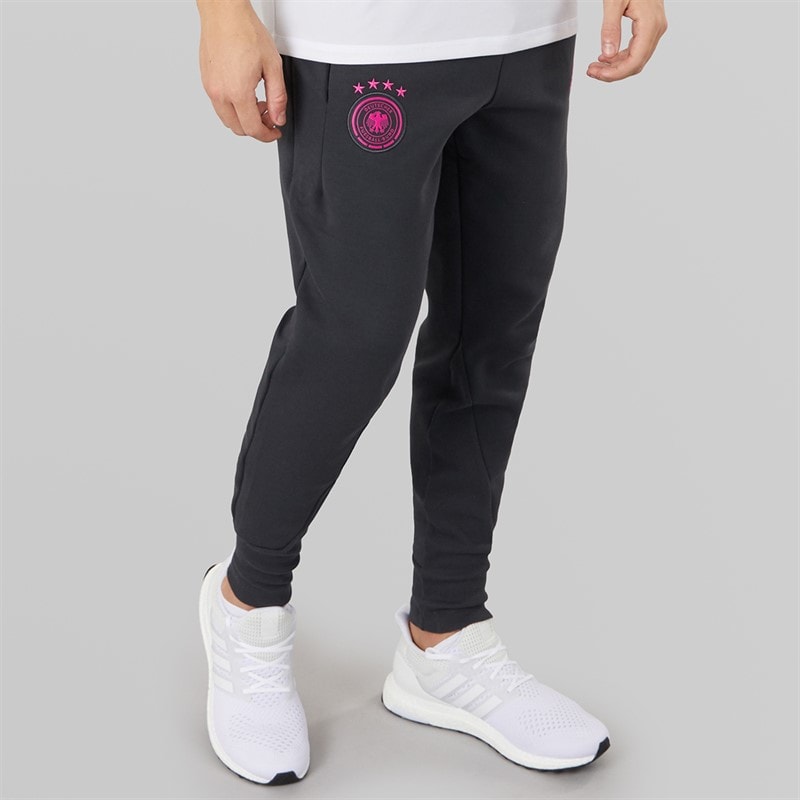 adidas Mens DFB Germany 24 Travel Pants White - Image 1