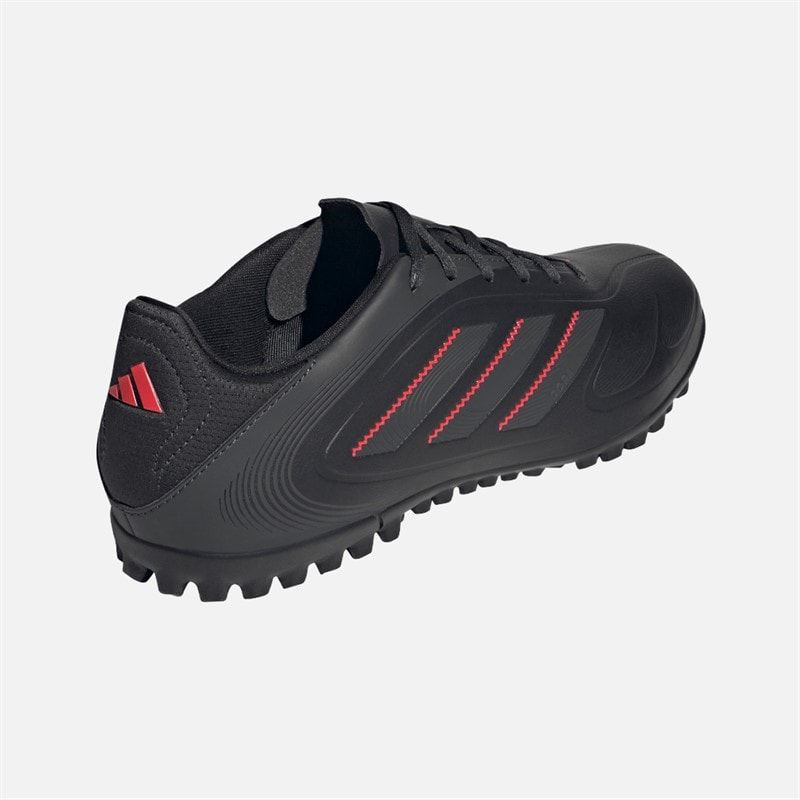 adidas Mens Copa Pure 3 Club TF Astro Football Boots Core Black/Carbon/Lucid Red - Image 3