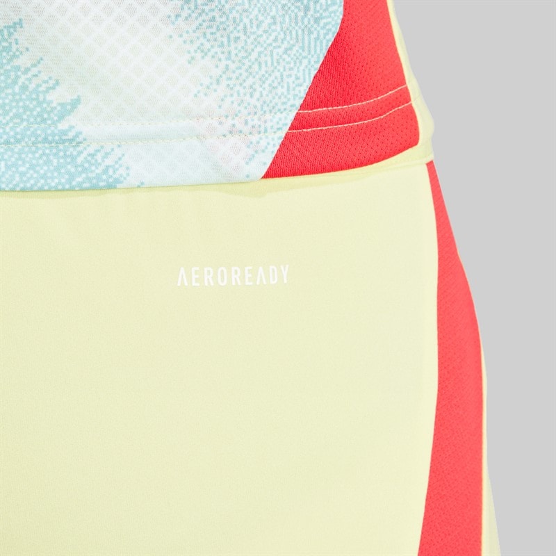 adidas Mens FEF Spain 24 Away Shorts Pulse Yellow - Image 4