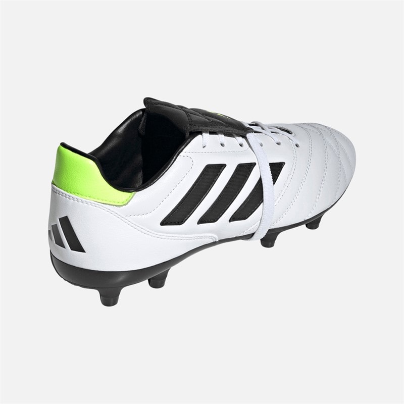 adidas Mens Copa Gloro FG Firm Ground Football Boots Cloud White/Core Black/Lucid Lemon - Image 3