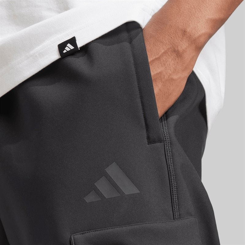 adidas Mens City Escape Premium Cargo Pants Black - Image 3