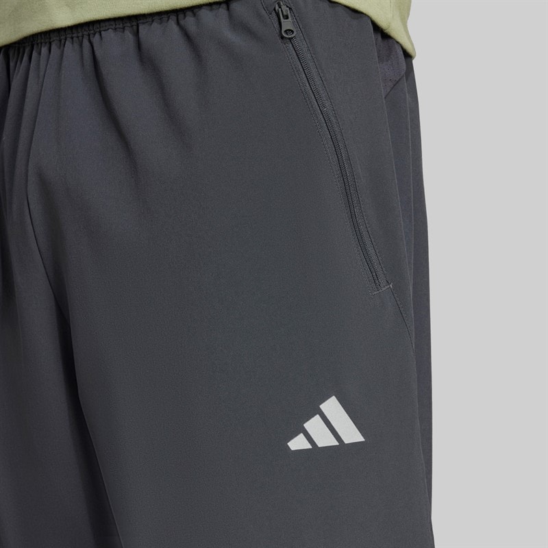 adidas Mens RMCF Real Madrid Track Pants Carbon - Image 3