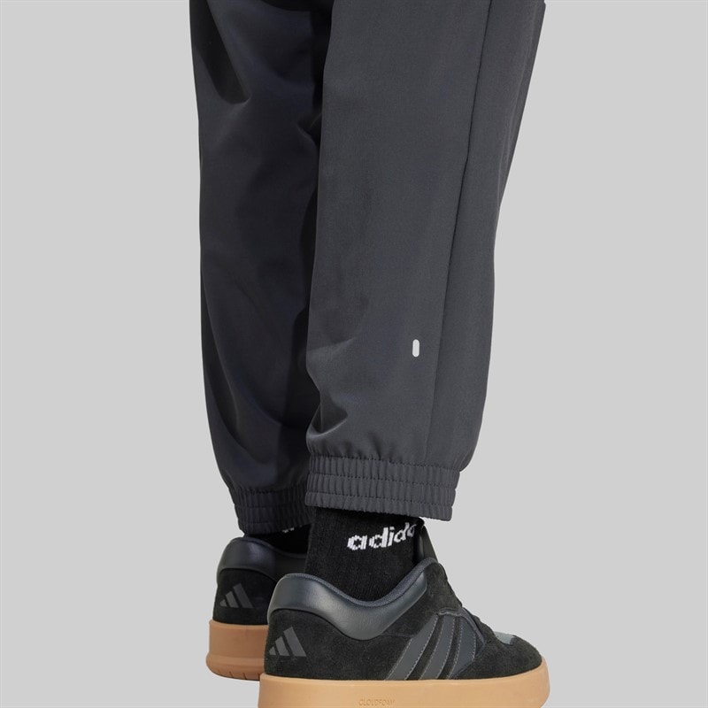adidas Mens RMCF Real Madrid Track Pants Carbon - Image 4