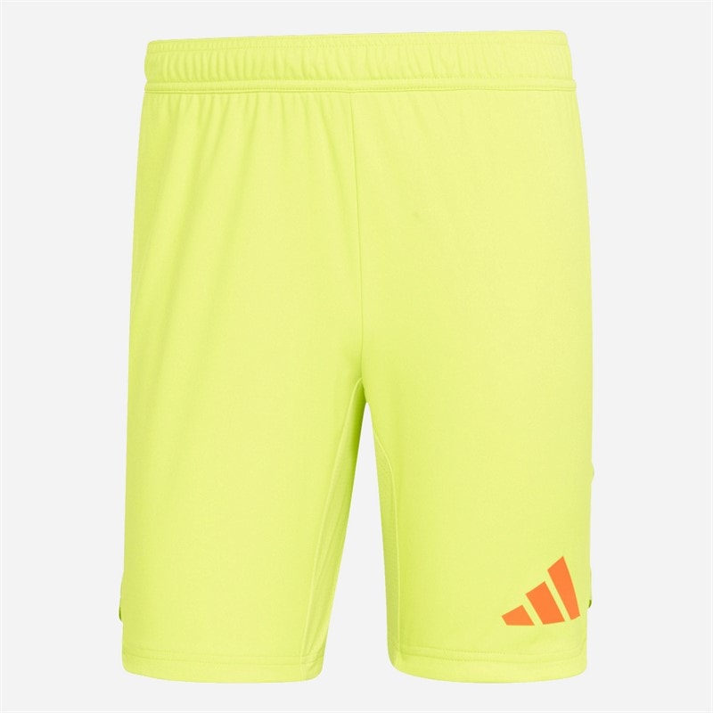 adidas Mens Tiro 24 Pro Goalkeeper Shorts Semi Solar Yellow - Image 1