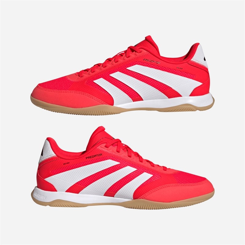 adidas Mens Predator League IN Indoor Football Boots Lucid Red/Cloud White/Core Black