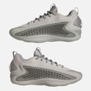 adidas Mens Anthony Edwards 1 Low Trainers Metal Grey/Dove Grey/Cloud White