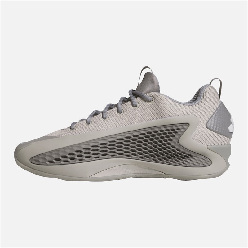 adidas Mens Anthony Edwards 1 Low Trainers Metal Grey/Dove Grey/Cloud White - Image 5